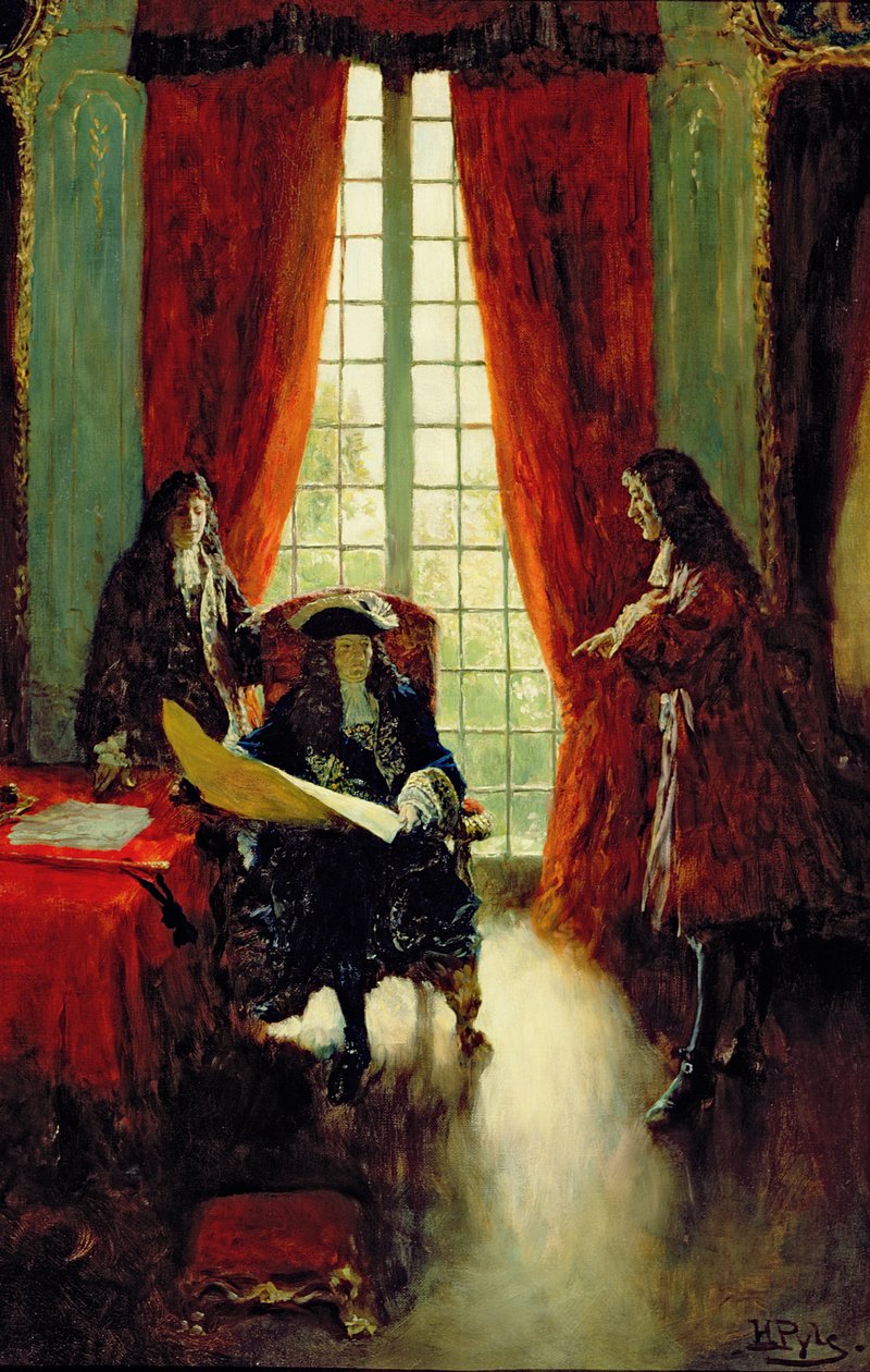 La Salle Petitions the King for Permission to Exploring the Mississippi, from 