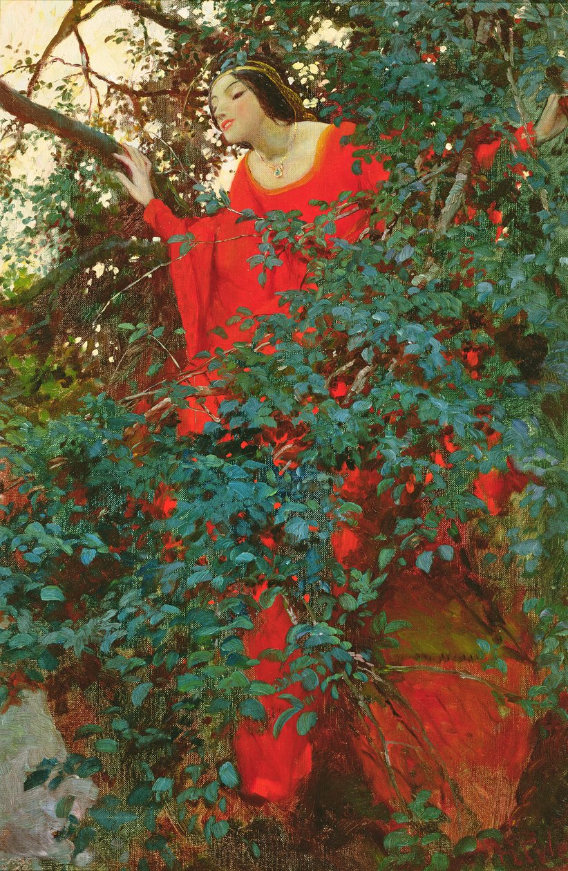 A tak ho na okamžik uviděla z filmu „The Fox Brush“ od Jamese Branche Cabella (1879-1958), publikovaného v Harper