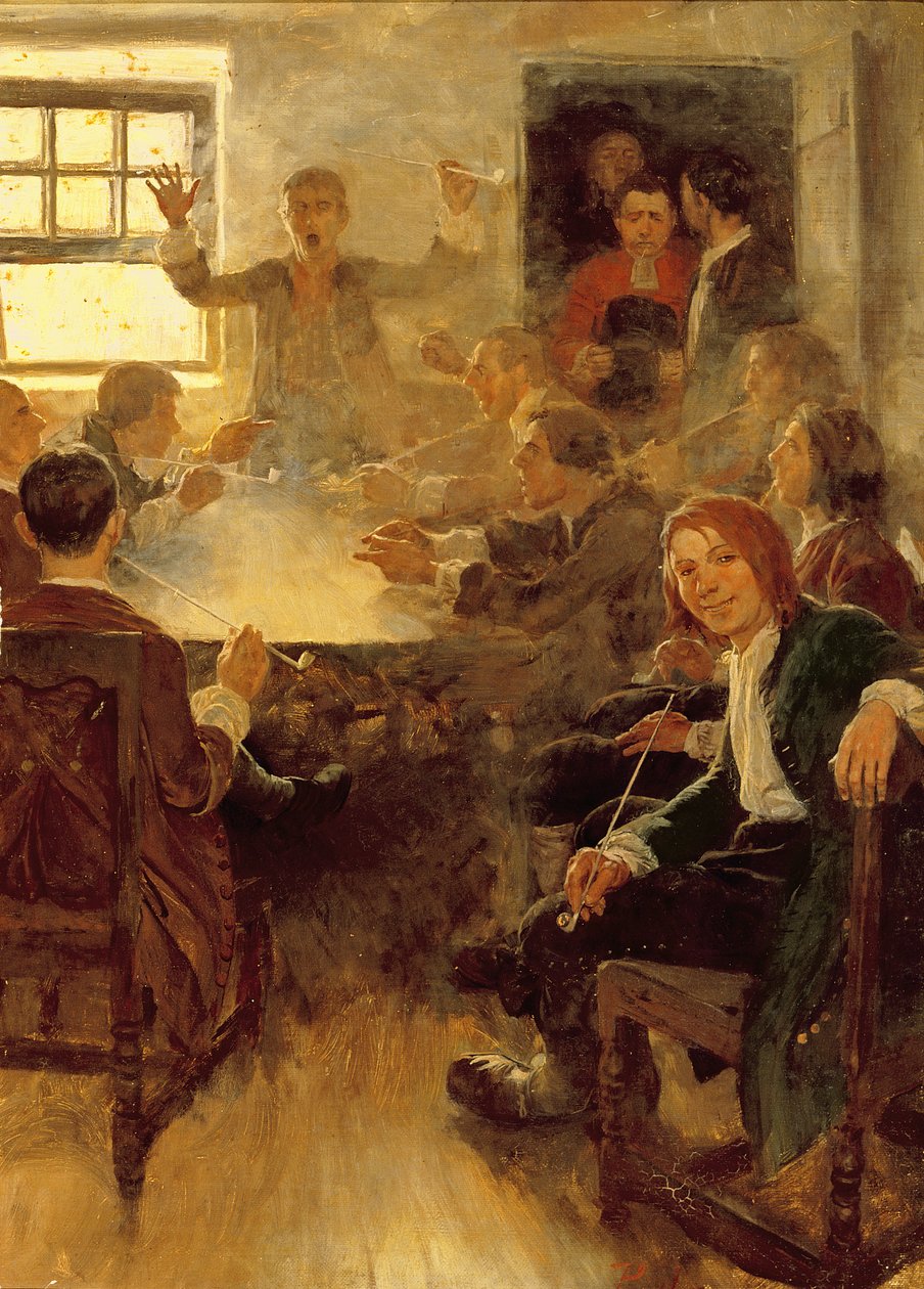 Vysokoškolský život v roce 1679, z 