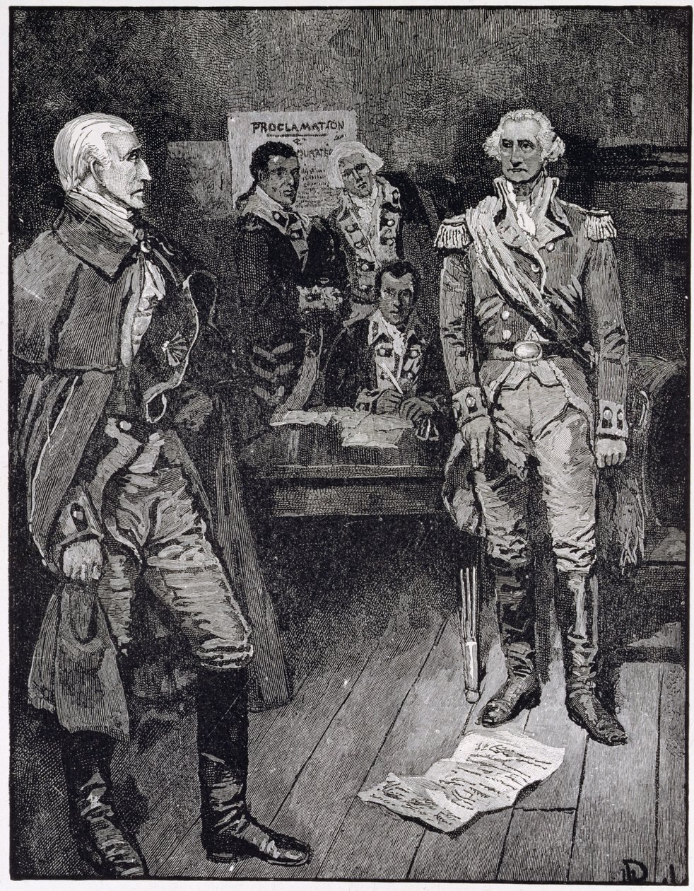 Washington Refusing a Dictatorship, z Harper