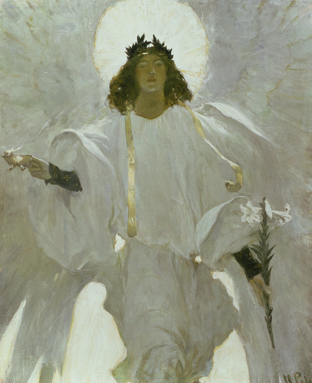 Proč hledat živého mezi mrtvými?, 1905 od Howard Pyle
