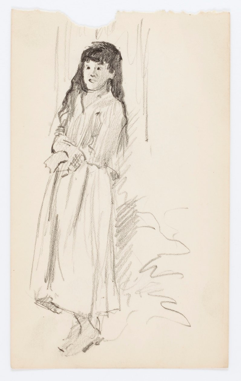 Bez názvu (postava ženy) od Howard Russell Butler