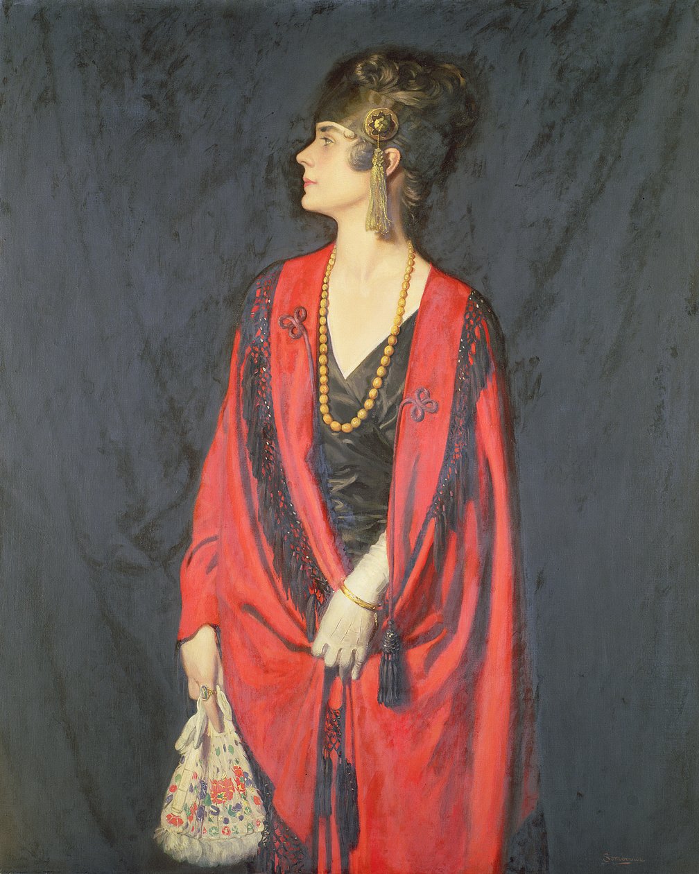 Červený hořící od Howard Somerville