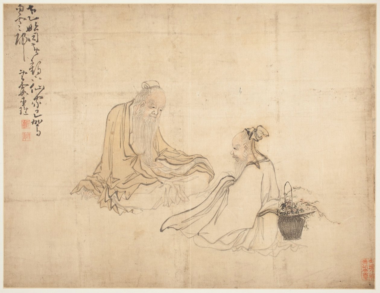 Krajiny a postavy: Figury od Huang Shen