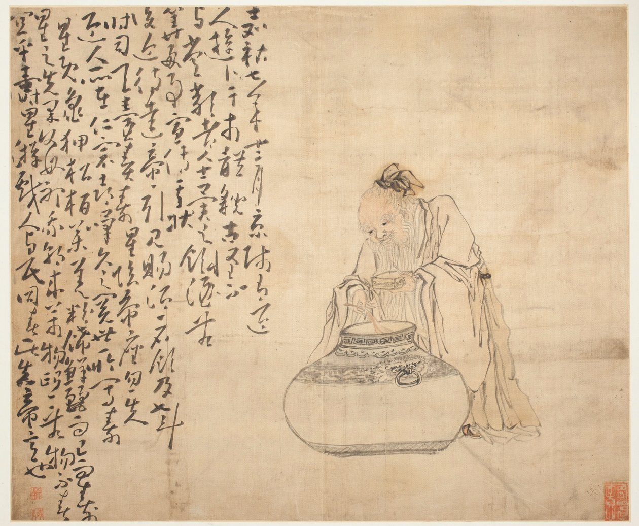 Krajiny a postavy: Figury od Huang Shen
