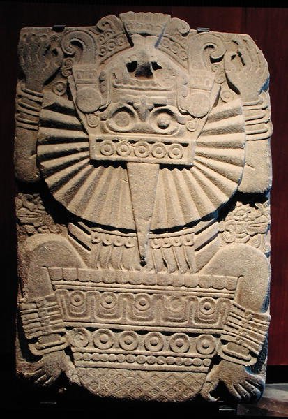 Tlaltecuhtli, po klasickém období (900-1521) od Huaxtec