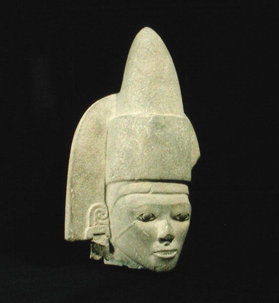 Huaxtec Head, Post Classic Period (900-1521) (kámen) od Huaxtec Huaxtec
