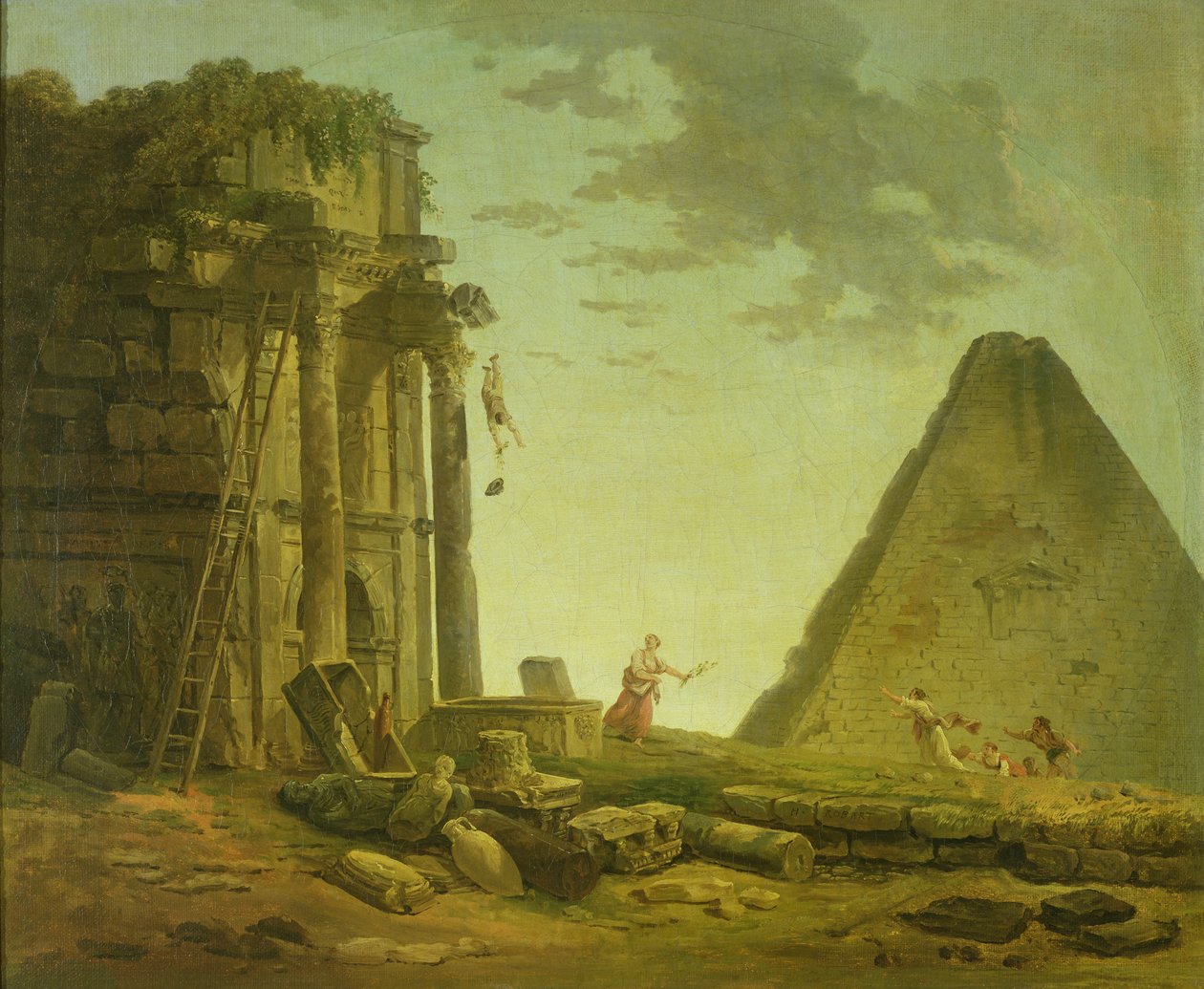 Nehoda od Hubert Robert