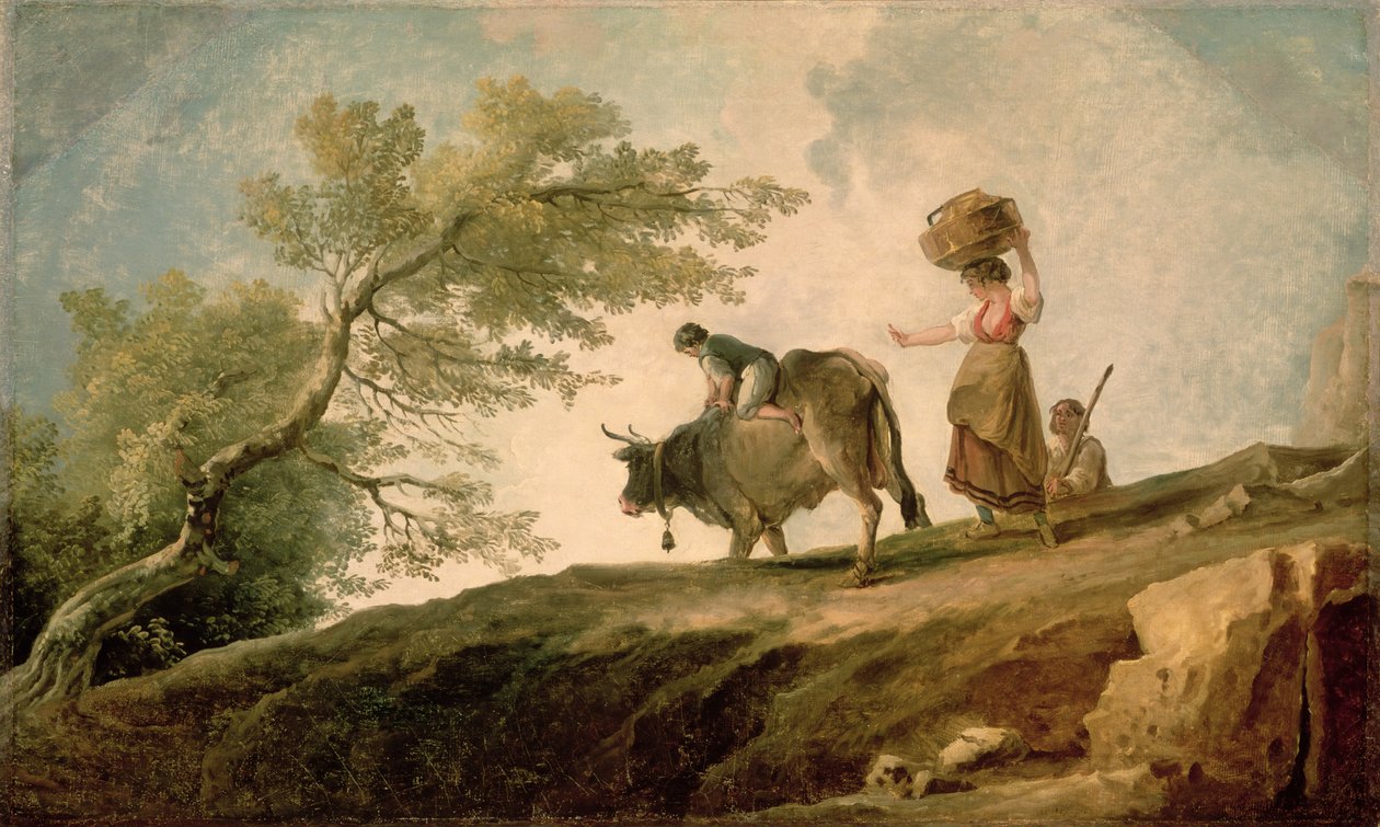 Pastvina od Hubert Robert