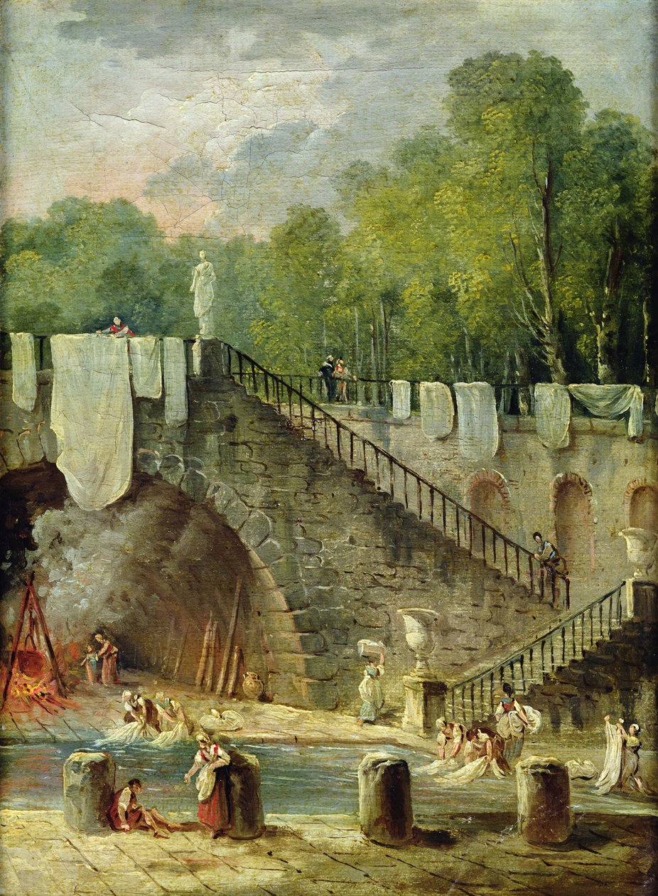 The Washerwomen od Hubert Robert