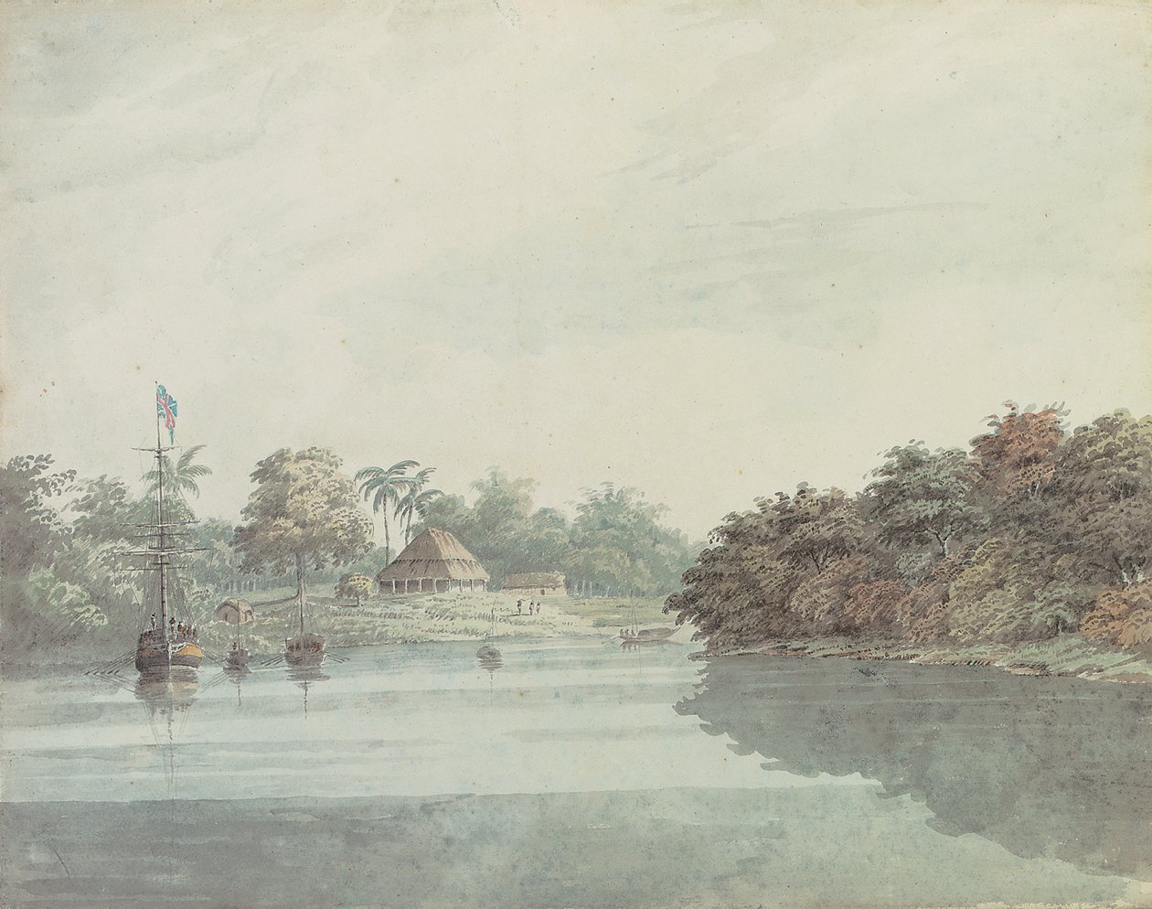 Andulka generálního guvernéra na Ganze, delta Brahmaputra od Hubert Cornish
