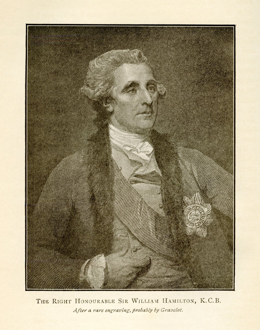 Sir William Hamilton od Hubert Francois Gravelot