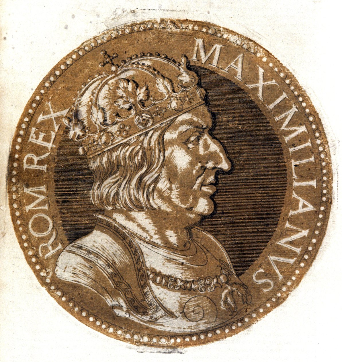 Maxmilián I. Habsburský od Hubert Goltzius