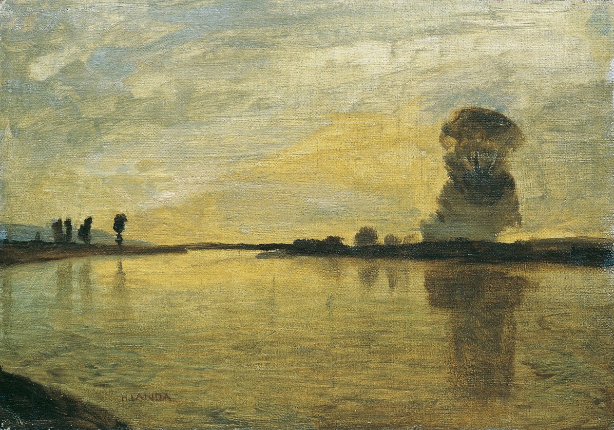 Dunajská krajina od Hubert Landa