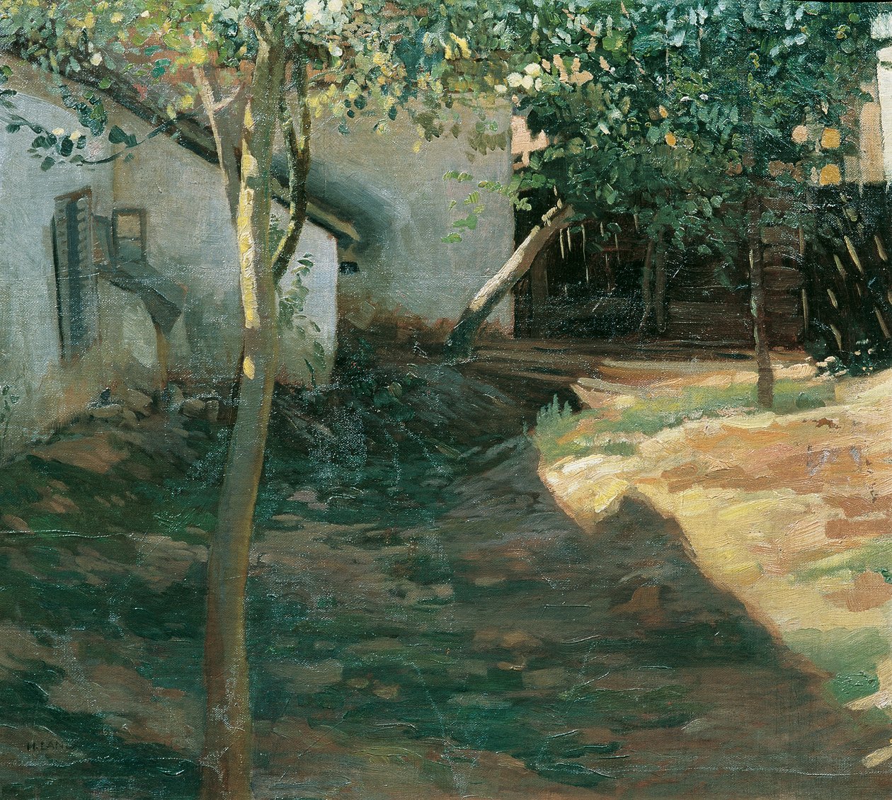 Ve švestkovém sadu (Waldviertel) od Hubert Landa