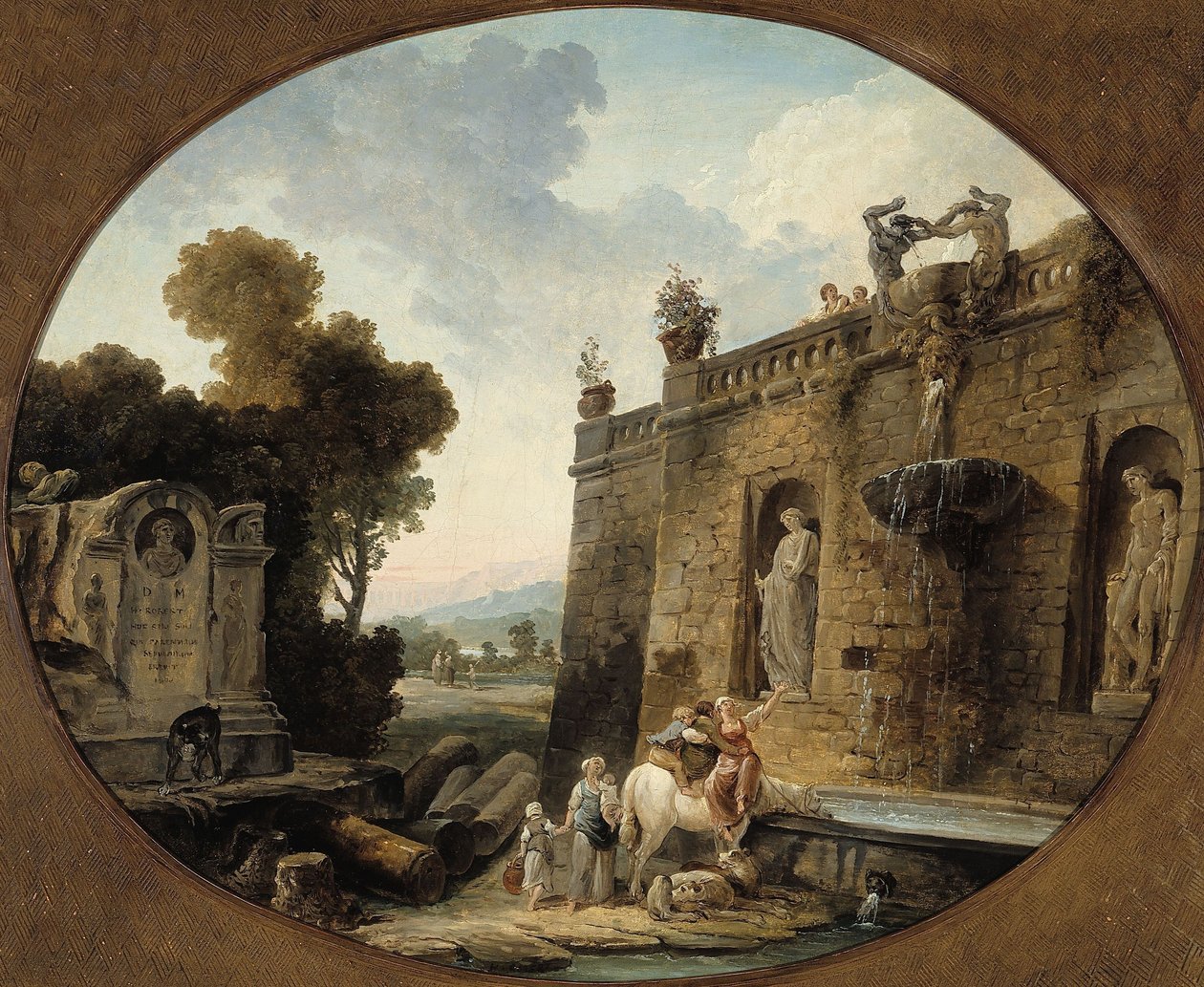 Napajedlo od Hubert Robert