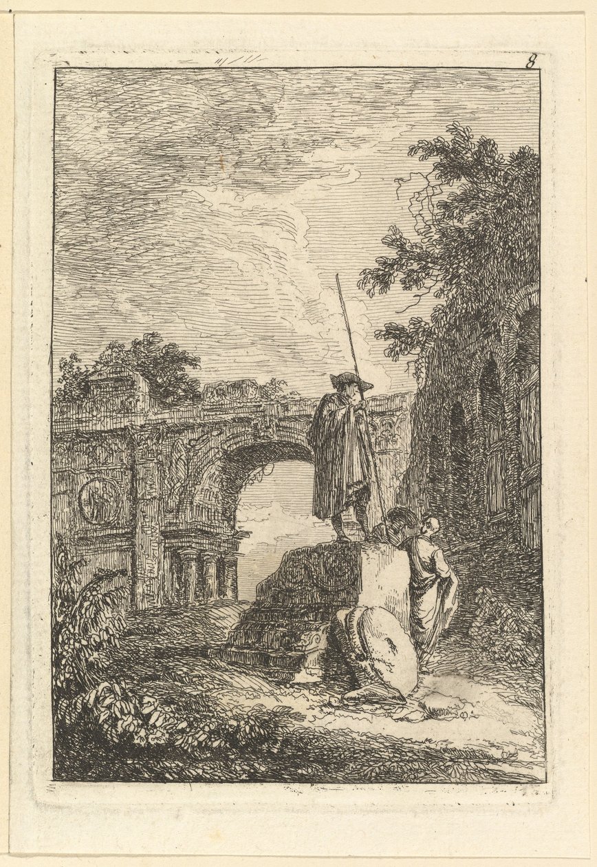 Arc de Triomphe.n.d. od Hubert Robert