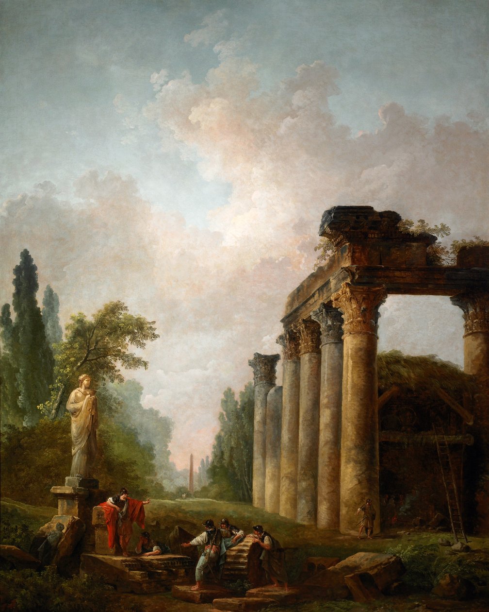 Ruina od Hubert Robert