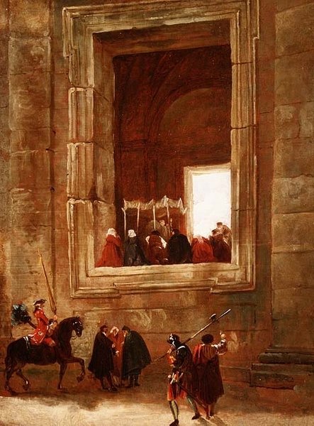 Vatikán, Řím od Hubert Robert