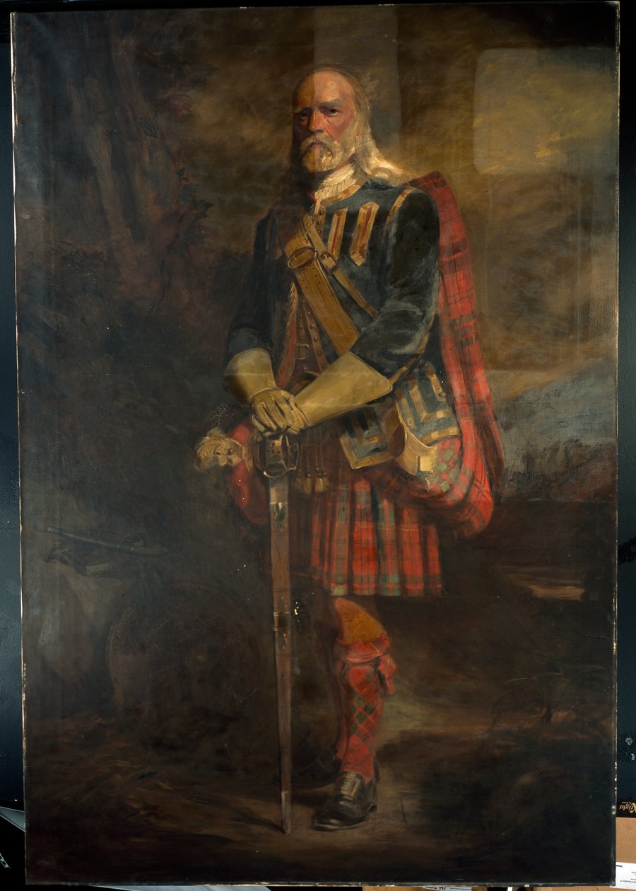 John Gordon z Glenbucketu od Hubert von (studio of) Herkomer