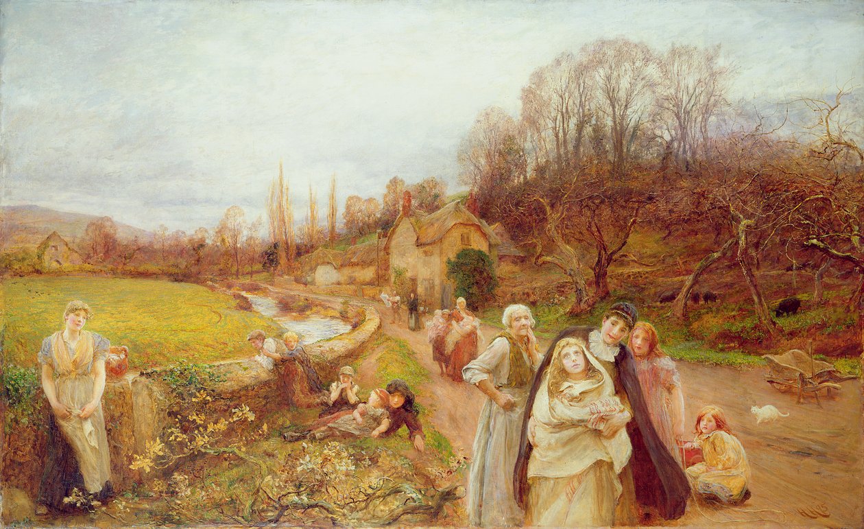 Zpět k životu od Hubert von Herkomer