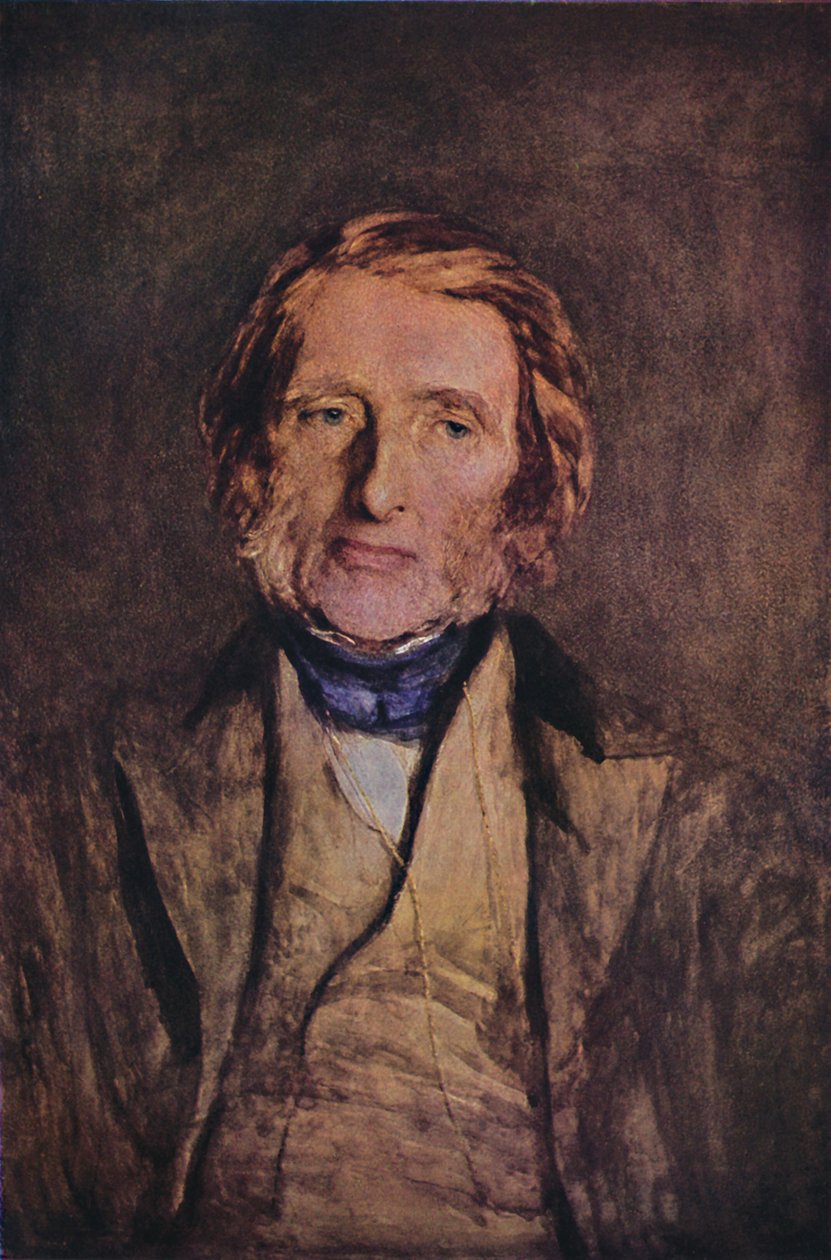 John Ruskin 1819-1900, 1879, 1947 od Hubert von Herkomer