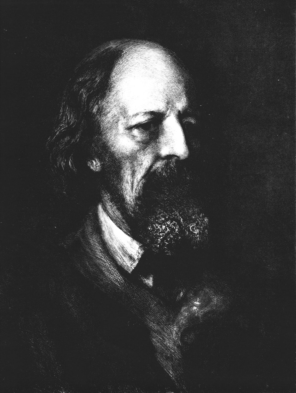 Lord Tennyson, c1880, 1911 od Hubert von Herkomer