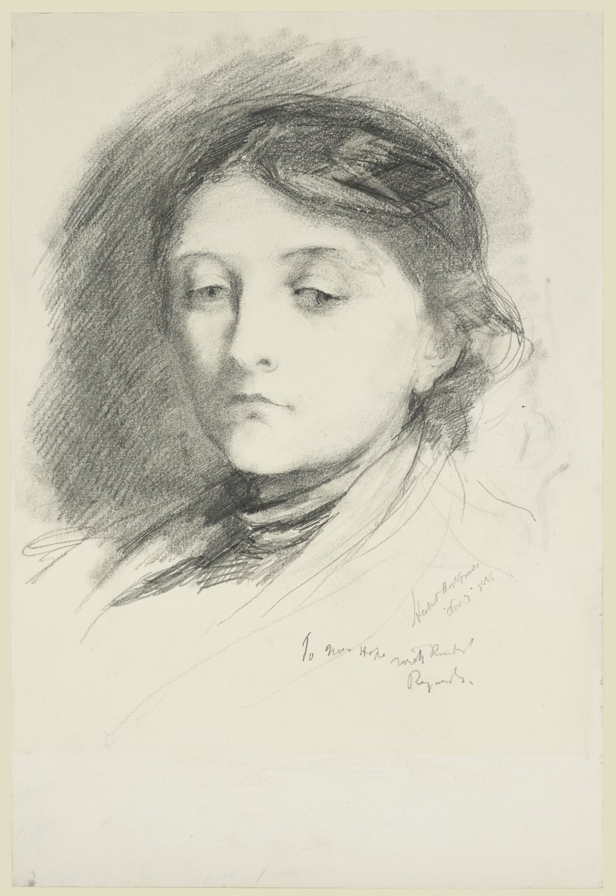 Paní Thomas Tylston Greg od Hubert von Herkomer
