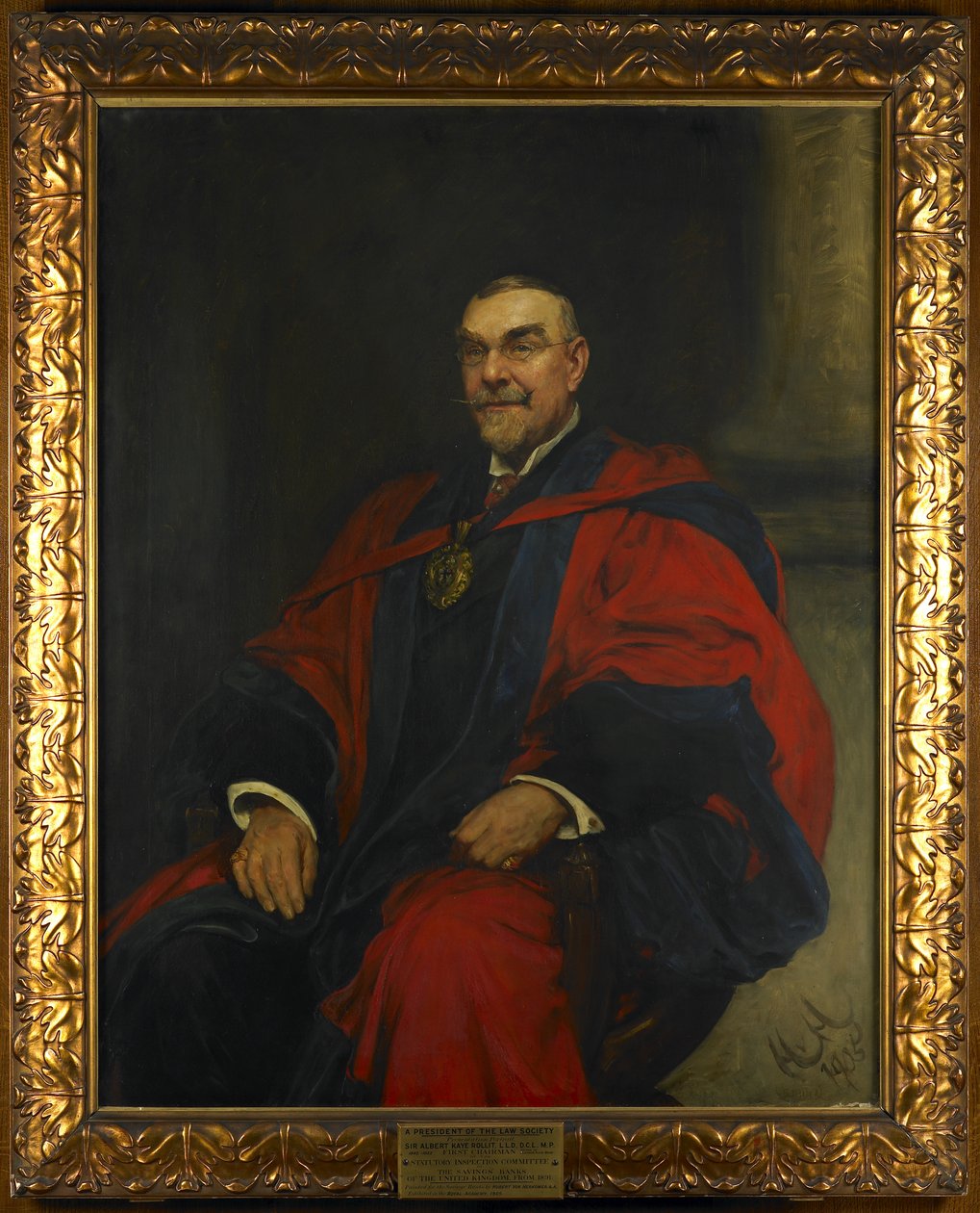 Sir Albert Rollit od Hubert von Herkomer