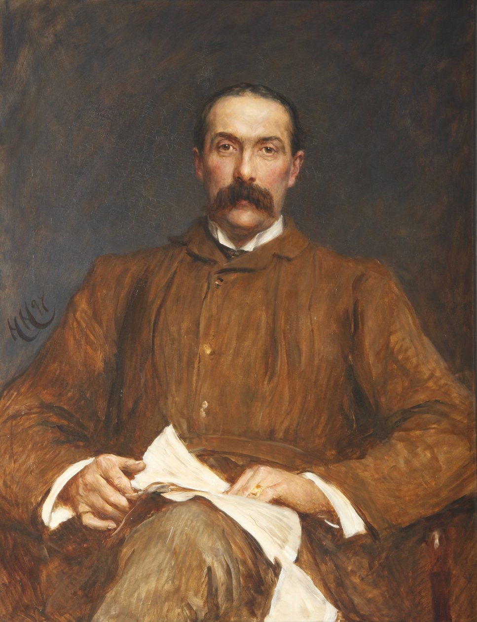William Leonard Courtney od Hubert von Herkomer