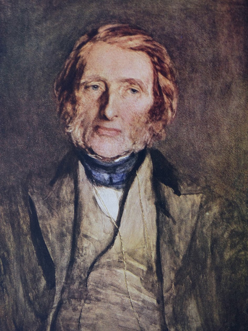 portrét Johna Ruskina od Hubert von Herkomer