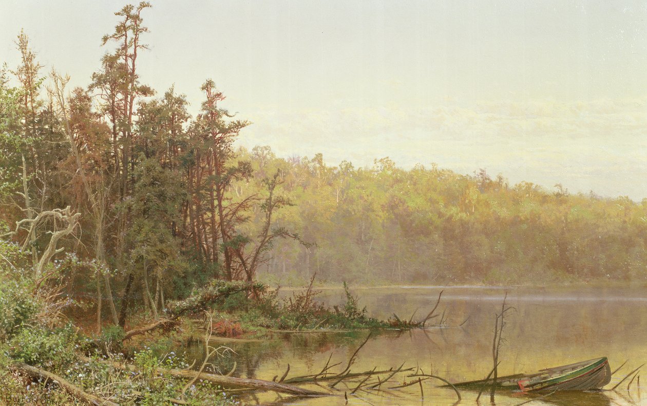 Večer na Severnu, 1874 od Hugh Bolton Jones