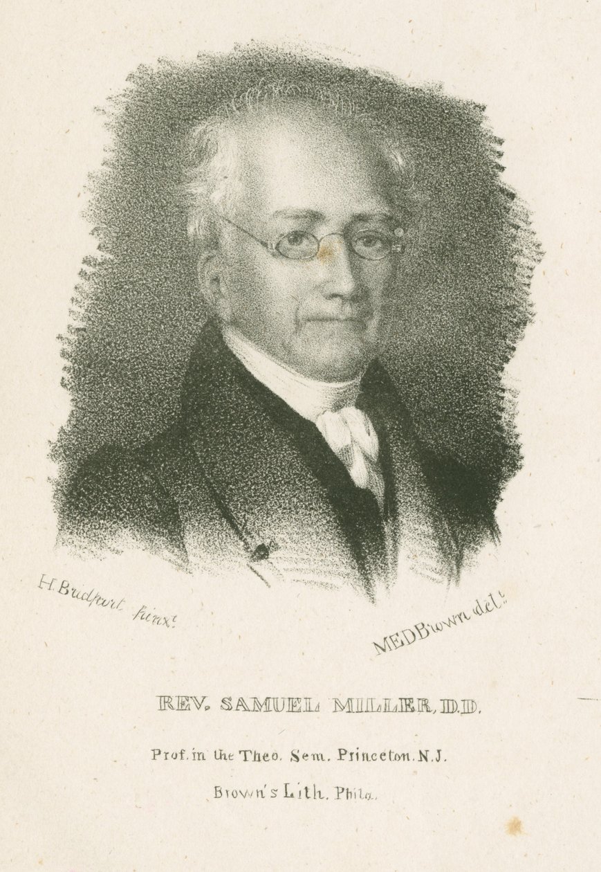 Rev. Samuel Miller, D.D. od Hugh Bridgeport