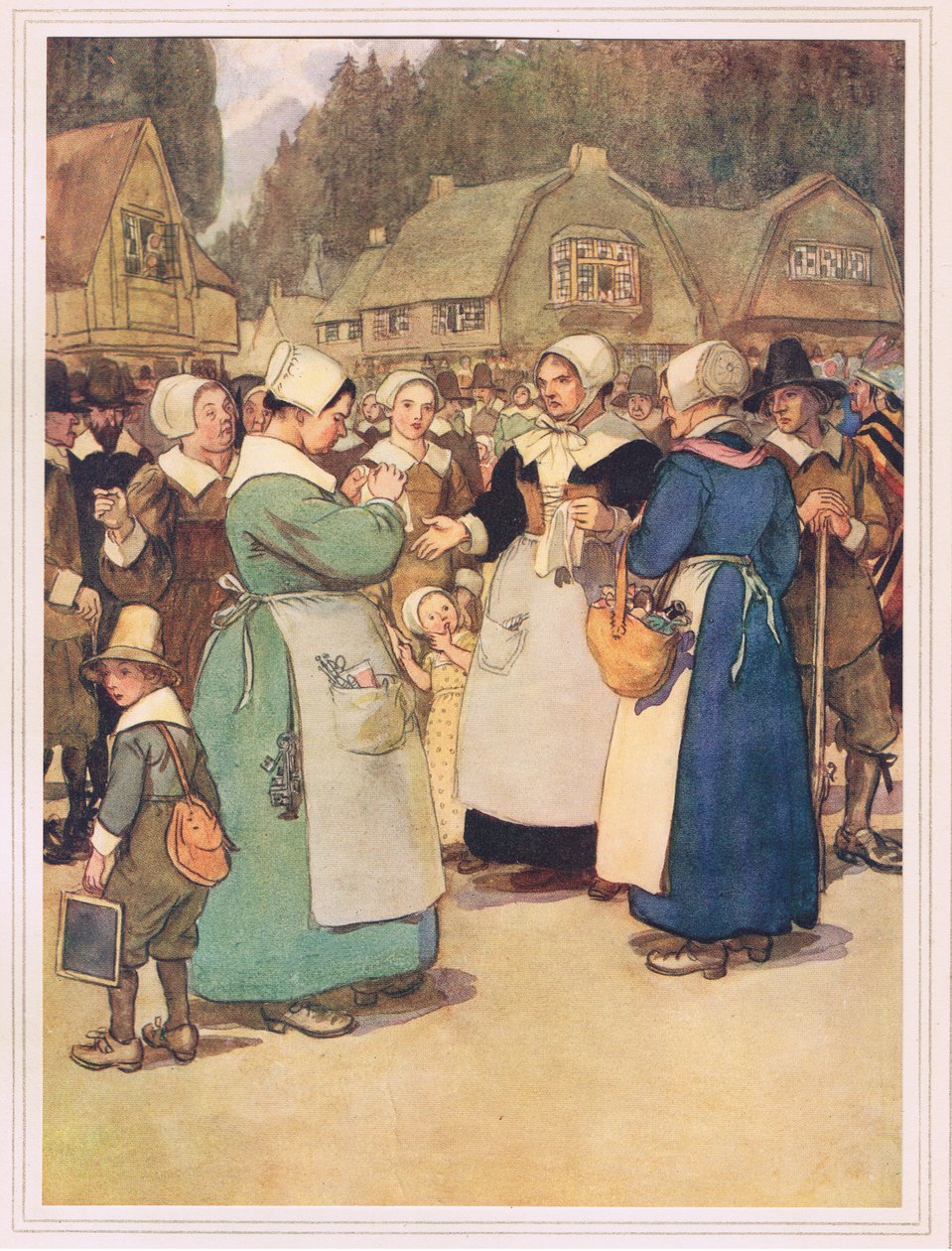 "Dobré ženy," řekla tvrdá dáma, "řeknu vám, co si myslím. od Hugh Thomson