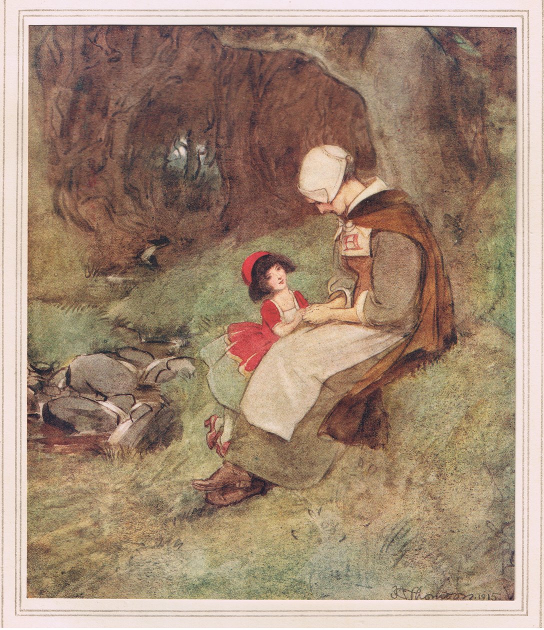 Co říká tento smutný potůček, matko od Hugh Thomson