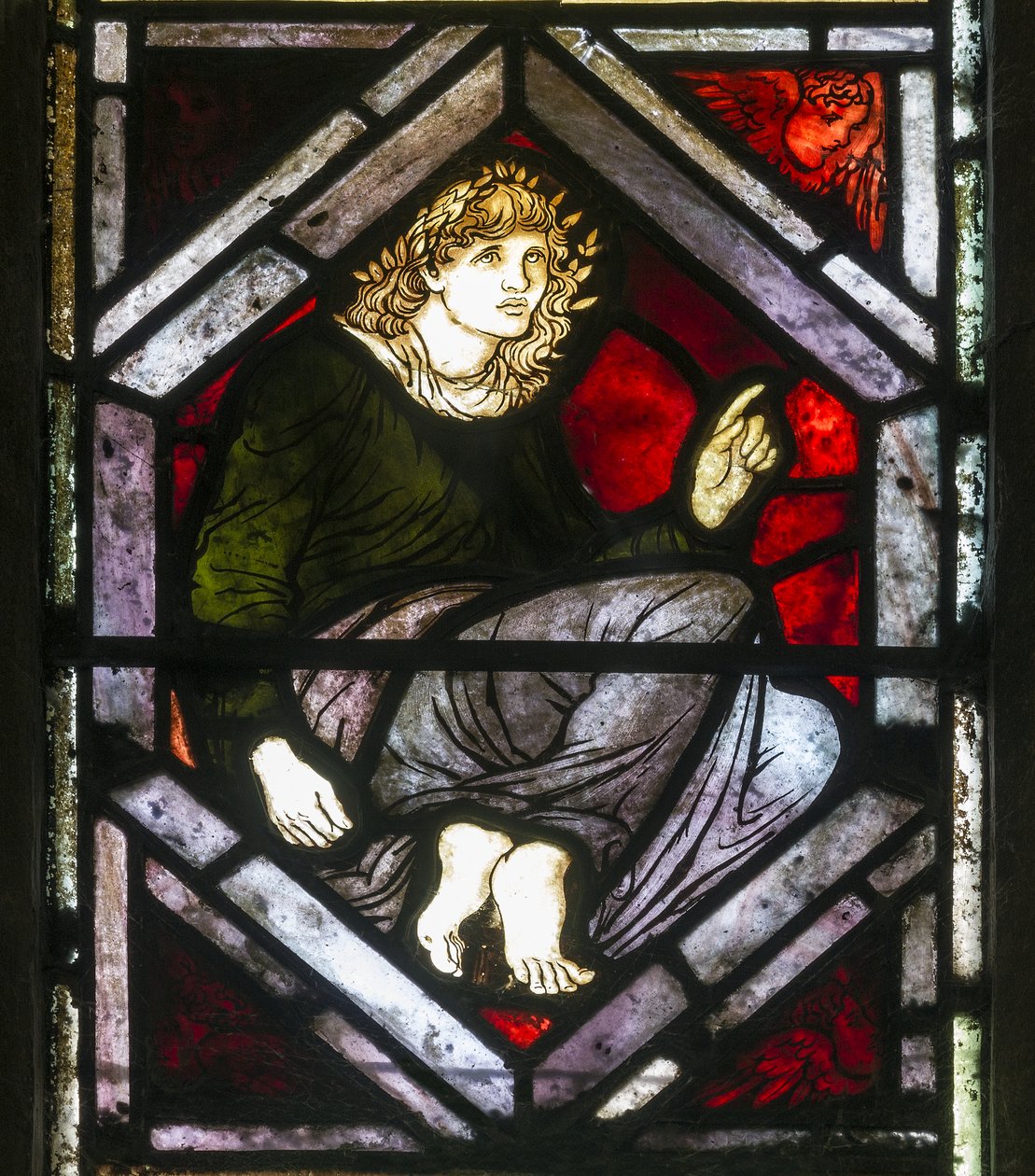 Langport, All Saints, Belham & Co, Hugh Arthur Kennedy, Angel, 1879 od Hugh Arthur Kennedy