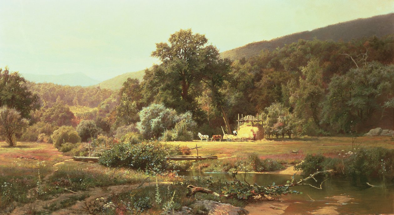 Léto v Blue Ridge, 1874 od Hugh Bolton Jones