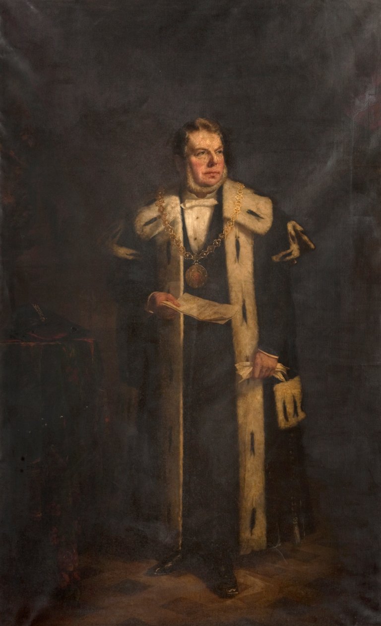 James Yeaman, MP (1816-86), kolem 1873 (olej na plátně) od Hugh Collins
