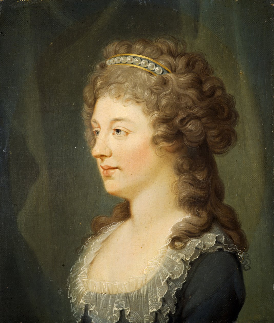 Portrét Charlotty Stuartovny, vévodkyně z Albany (1753-1789) od Hugh Douglas Hamilton
