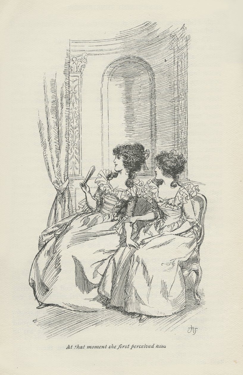 V tu chvíli ho poprvé uviděla, 1896 od Hugh Thomson