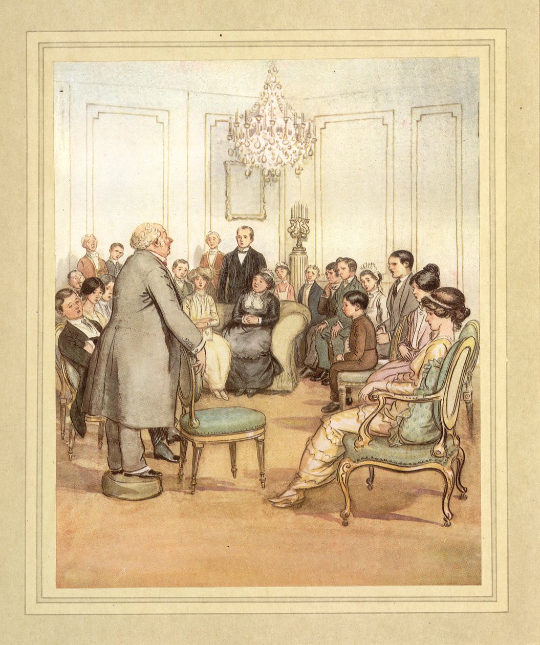 Být oslovován, z „Obdivuhodného Crichtona“ od J. M. Barrieho od Hugh Thomson