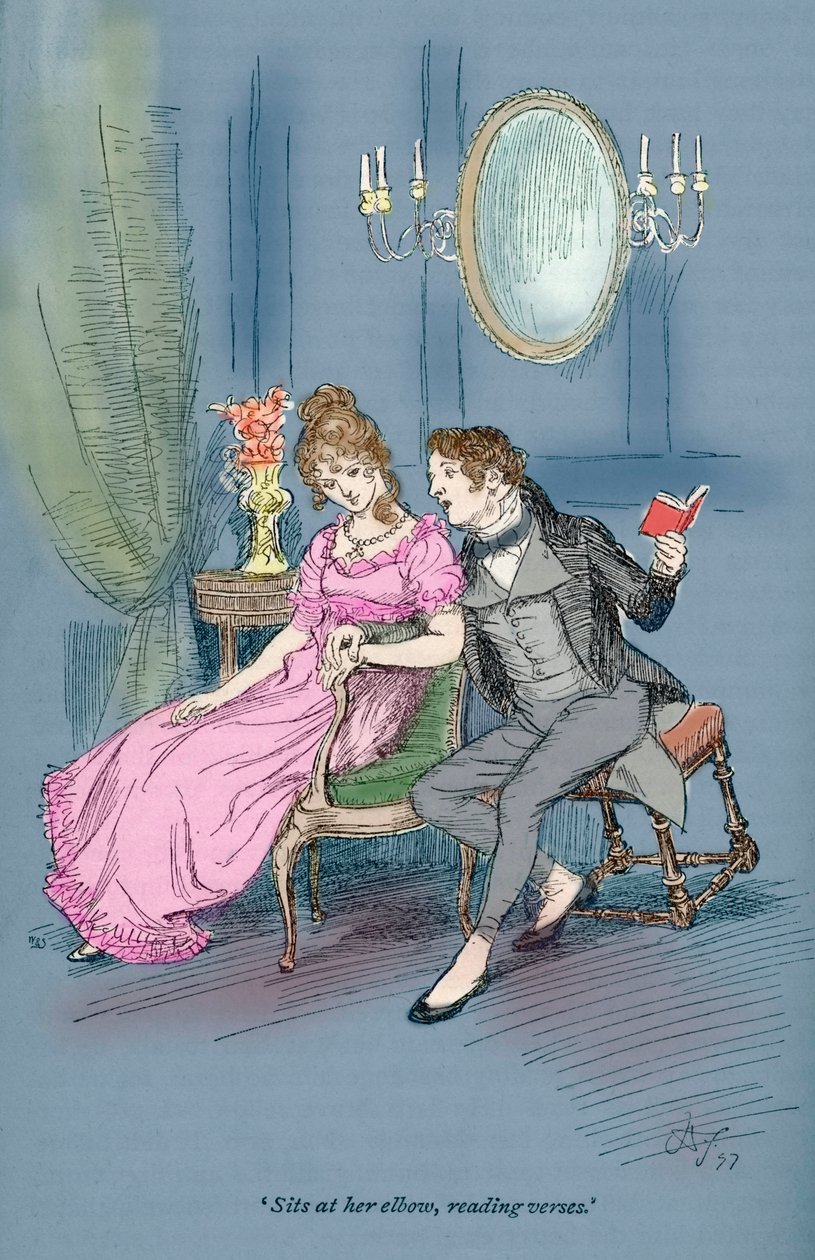 Jane Austen Northanger Abbey od Hugh Thomson