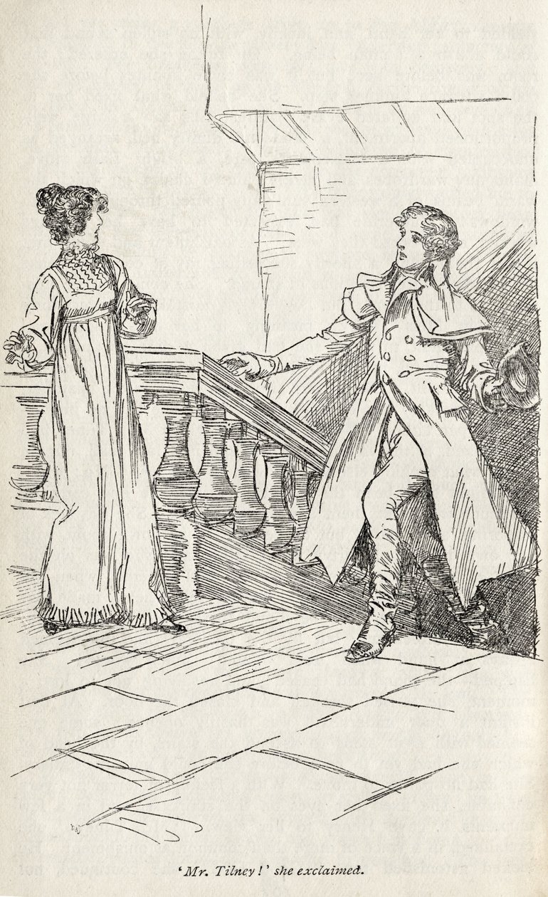 Román Jane Austenové "Northanger Abbey" - od Hugh Thomson