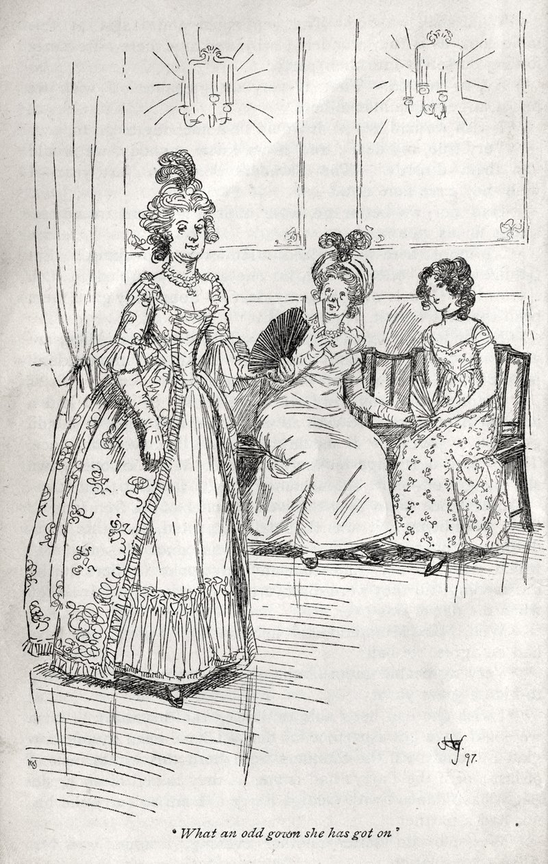 Román Jane Austenové "Northanger Abbey" - od Hugh Thomson