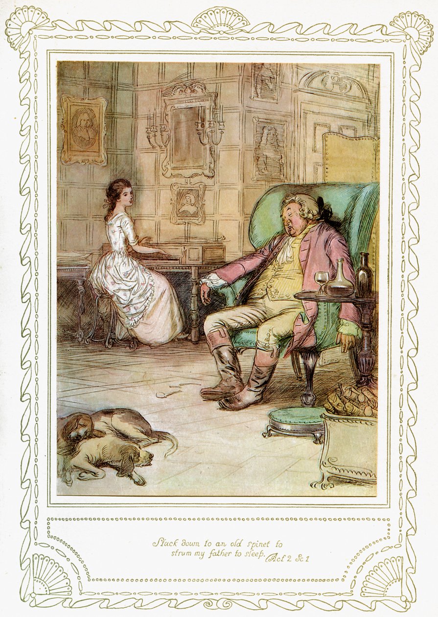 Hra Richarda Brinsleyho Sheridana od Hugh Thomson