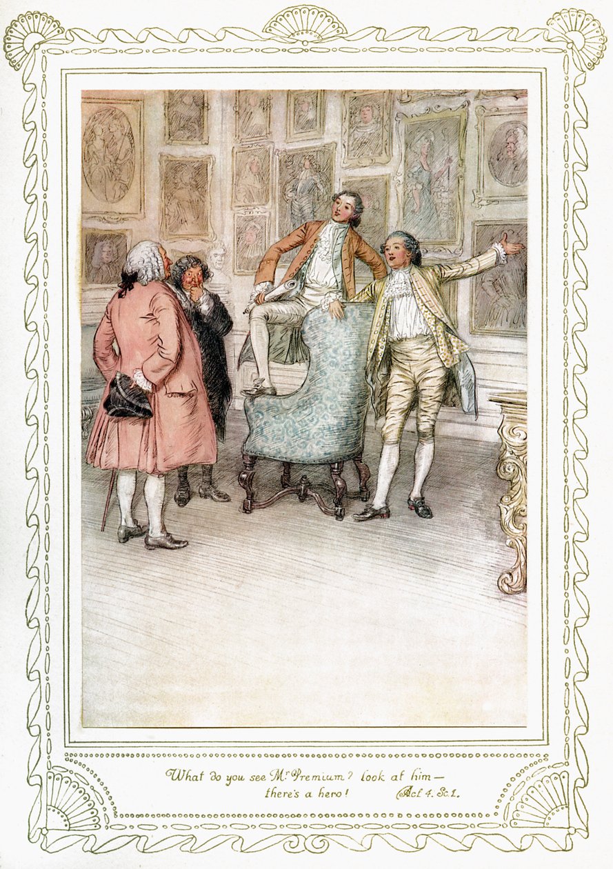 Hra Richarda Brinsleyho Sheridana od Hugh Thomson
