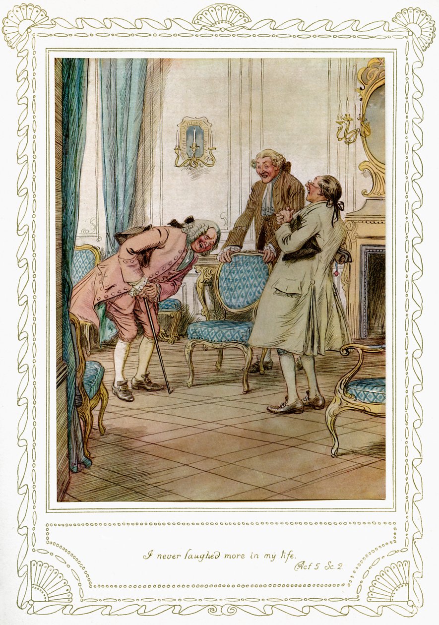 Hra Richarda Brinsleyho Sheridana od Hugh Thomson
