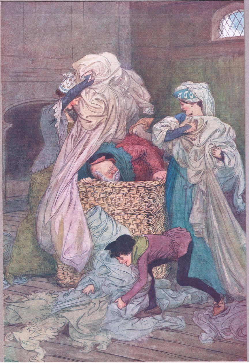 „Přikryjí ho odporným prádlem“, ilustrace z 