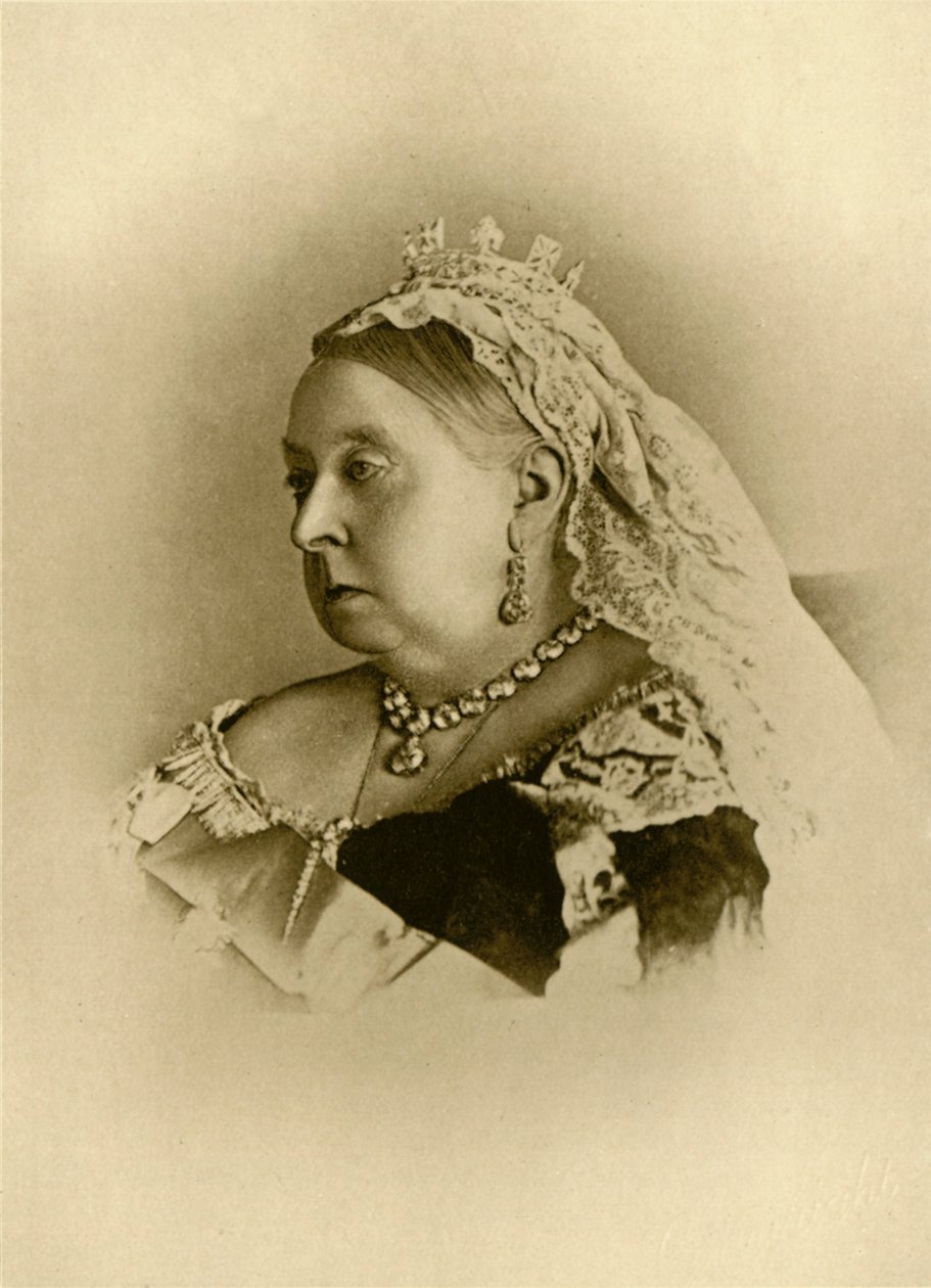 Královna Viktorie, c1894, 1901. od Hughes and Mullins