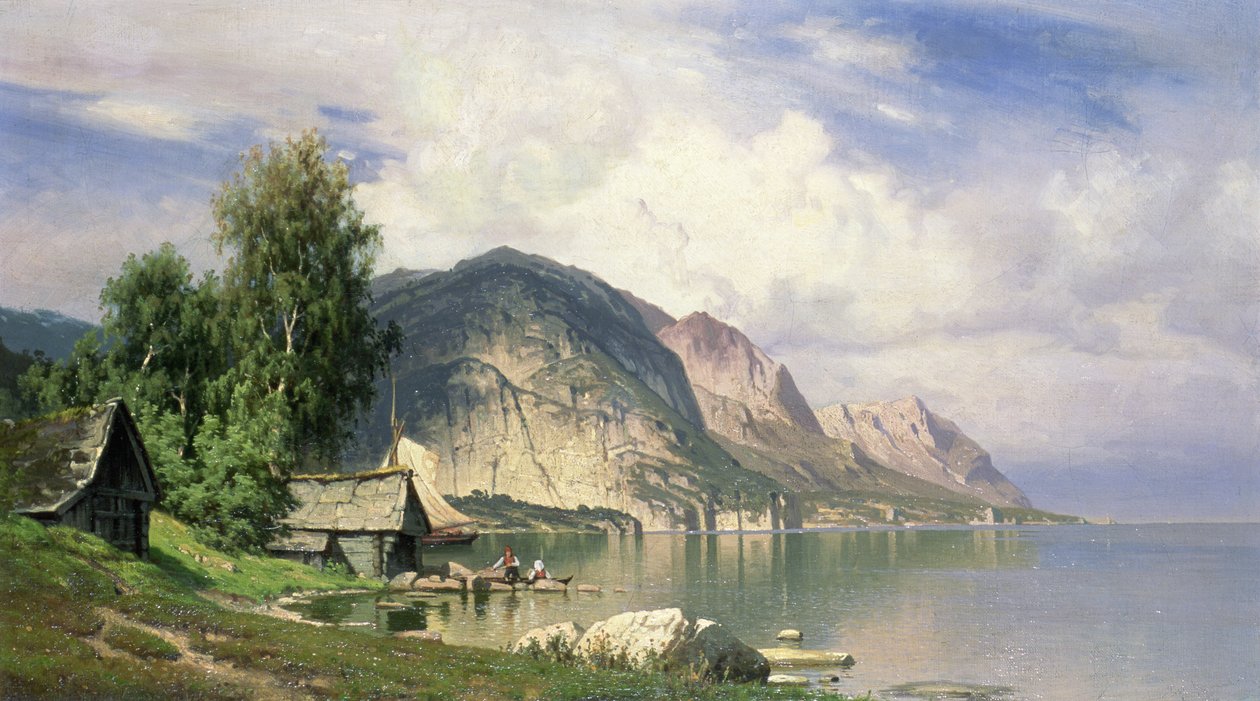 Norský fjord od Hugo Knorr
